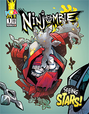 Ninjombie Digital Comic Book 1 Cover