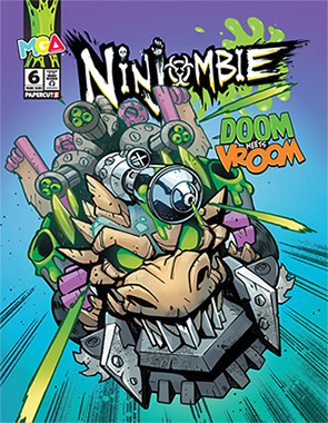 Ninjombie Digital Comic Book 6 Cover